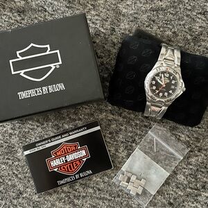 HARLEY DAVIDSON WATCH BY BULOVA